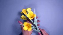 Diy Paper Flower | Origami Flower Tutorial | Цветок Из Бумаги Оригами