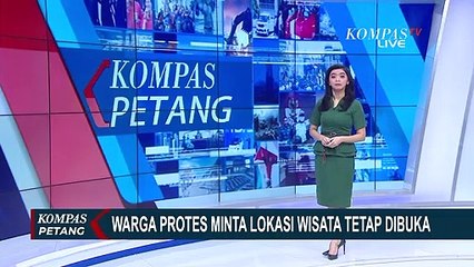 Sejumlah Warga Protes Minta Wisata Cikoromoy Tetap Dibuka