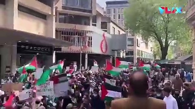 Warga Dunia Protes Kekejaman Israel dan Dukung Palestina