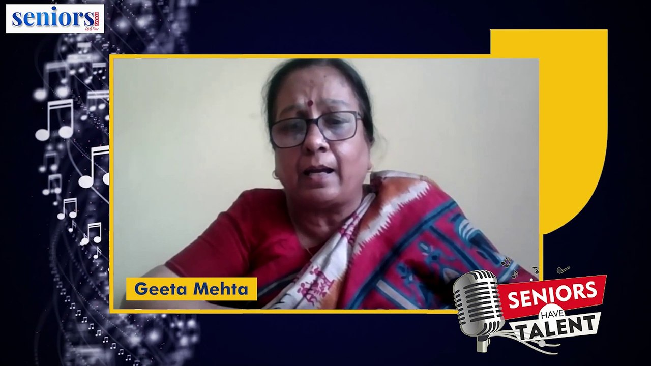 Geeta Mehta Performing at Seniors Have Talent | Season Four Round B | Singing Contest