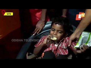 4-Yr-Old Child Rescued From A Mobile Tower In Cuttack
