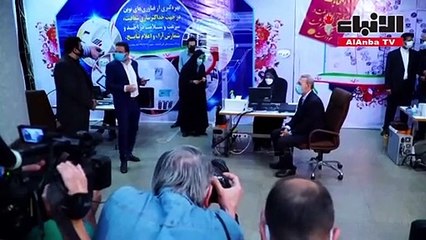 علي لاريجاني يتقدم بترشيحه الى الانتخابات الرئاسية في إيران