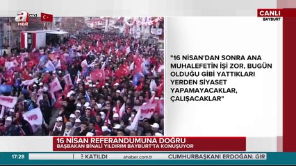 Başbakan: Peygamberi ağzınıza almayın!