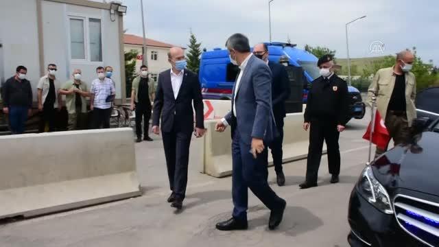 KIRIKKALE - Tam kapanma nın son gününde 43 ilin geçiş noktası kilit kavşak Kırıkkale'de denetimler artırıldı