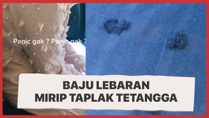 Kikuk! Mahal-mahal Beli Baju Lebaran, Motifnya Malah Mirip Taplak Tetangga