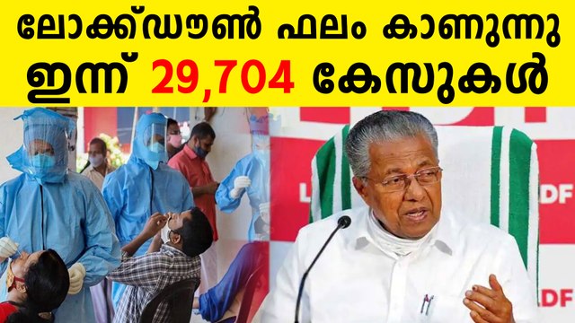 കേരളം കര കയറുന്നു ..ഇന്ന് 29,704 കേസുകൾ