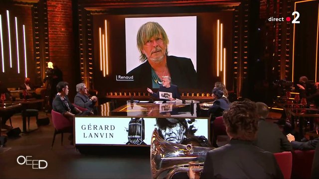 Gérard Lanvin rappelle dans On est en direct (France 2) que Renaud lui a piqué sa femme Dominique.