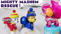 Paw Patrol Mighty Pups Mashem Rescue with Thomas and Friends Tom Moss and Marvel Avengers Groot in this Family Friendly Full Episode English Toy Story Video for Kids from Kid Friendly Family Channel Toy Trains 4U