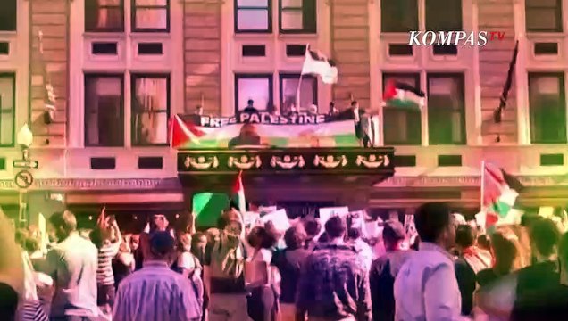 Ribuan Orang Ikuti Aksi Dukung Palestina di Amerika Serikat
