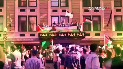 Ribuan Orang Ikuti Aksi Dukung Palestina di Amerika Serikat