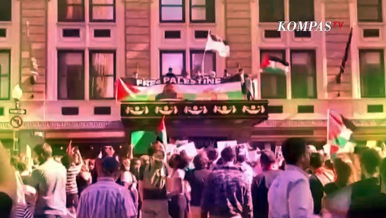 Ribuan Orang Ikuti Aksi Dukung Palestina di Amerika Serikat