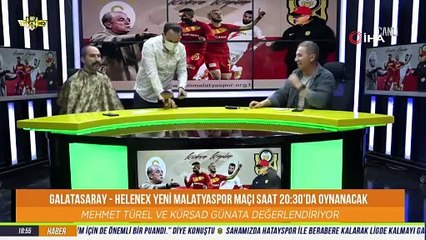 ‘Yeni Malatyaspor ligde kalsın bıyığımı keserim’ diyen yorumcu canlı yayında bıyığını kesti