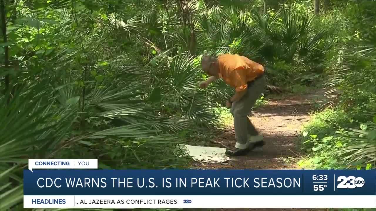 CDC warns about tick season