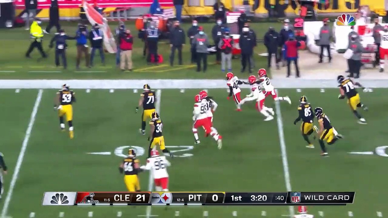 Browns Vs. Steelers Super Wild Card Weekend Highlights | Nfl 2020 Playoffs