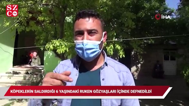 Van'da köpeklerin saldırdığı 6 yaşındaki Ruken gözyaşları içinde defnedildi