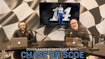 It's RACEDAY, and we are boots on the ground at Dover with Chase Briscoe