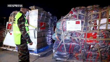 Aide humanitaire au profit des Palestiniens: Départ de deux avions militaires vers Amman