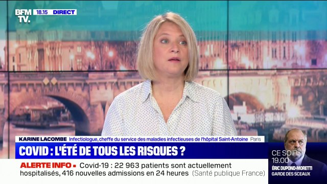 Pr. Karine Lacombe: Il faut profiter du mois et demi qu'il reste pour mettre un point très important sur la vaccination