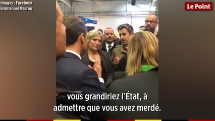 Ex-usine Whirlpool : échange tendu entre Emmanuel Macron et François Ruffin