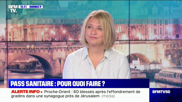 Karine Lacombe juge que le pass sanitaire est une option importante à appliquer pour revenir vers la vie normale