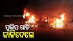 Group Clash Erupts Between Locals In Jajpur, Police Vehicle Torched