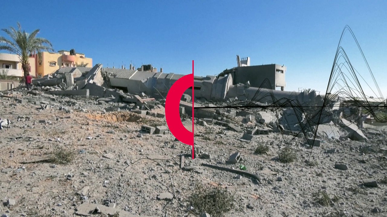 Moschee im Gazastreifen von Rakete getroffen