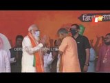 WB Election-PM Modi Arrives At Brigade Ground To Address Public Gathering