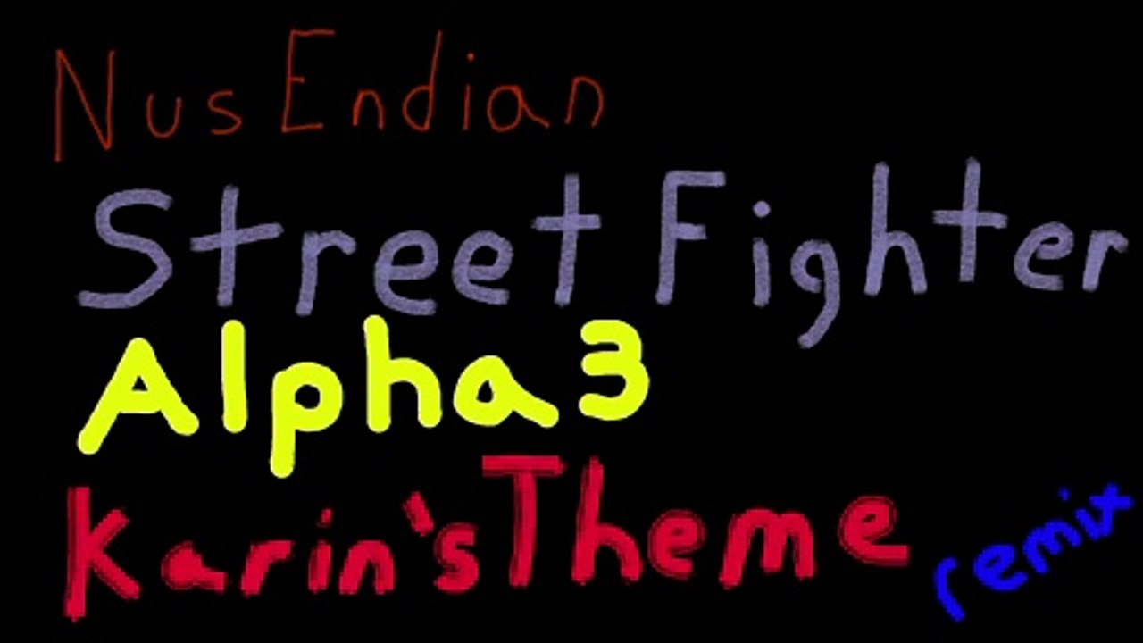 Karin Theme Street Fighter Alpha 3 Remix