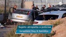 Muere palestino tras atropellar a policías israelíes en Jerusalén