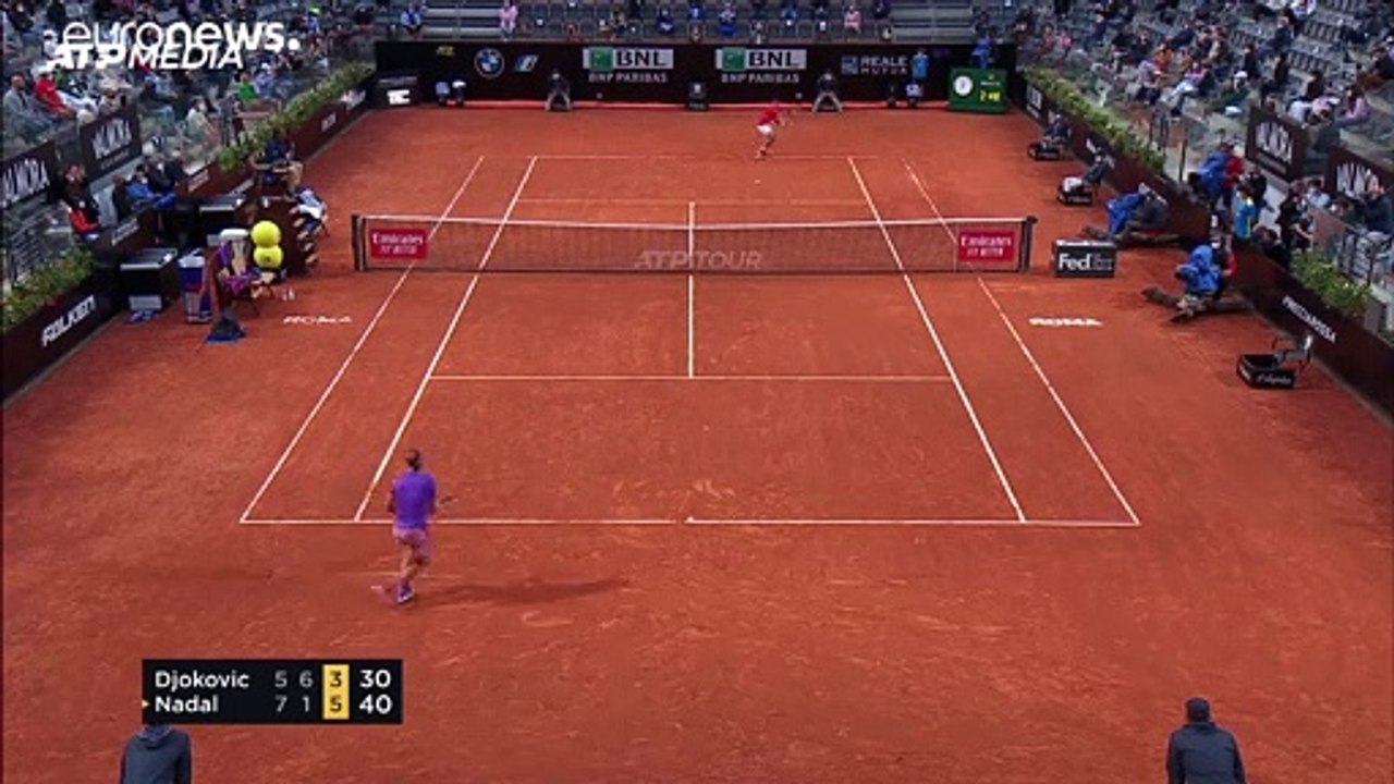 TENIS | Nadal doblega a Djokovic y consigue su décimo torneo de Roma