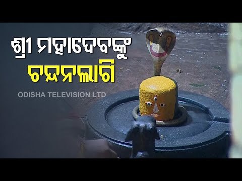 Watch Chandana Lagi Ritual At Lord Lingaraj Temple In Bhubaneswar