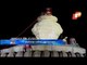 Watch- Mahadipa Being Hoisted Atop Lingaraj Temple In Bhubaneswar