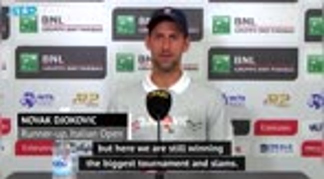 Djokovic 'not focused on next gen' after Italian Open defeat