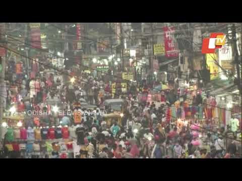 Watch - Thousands Of People Throng Nagpur Market Ahead Of Lockdown From Mar 15