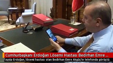 Erdoğan'dan duygulandıran görüşme