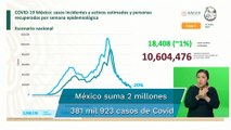México acumula 220 mil 433 muertes por Covid-19