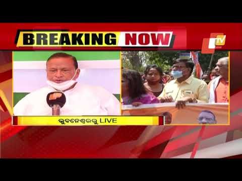 Bhubaneswar District Congress Hits Streets Over Increase In Holding Tax