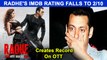 Radhe Flop On IMBD Yet Hit On OTT Platform |Salman Khan’s Emotional Note For Fans