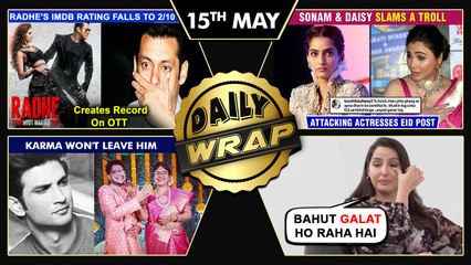 Salman's Radhe Flop On IMDb Yet Hit On OTT, Sonam - Daisy Furious On Trolls | Top 10 News