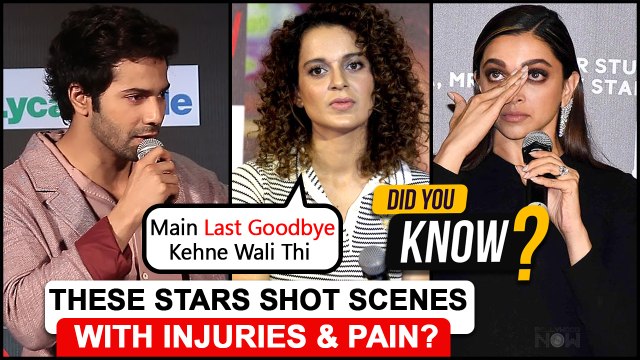 Deepika Bled While Dancing, Kangana's Forehead Injury |Did You Know These Stars Got Hurt On Film Set