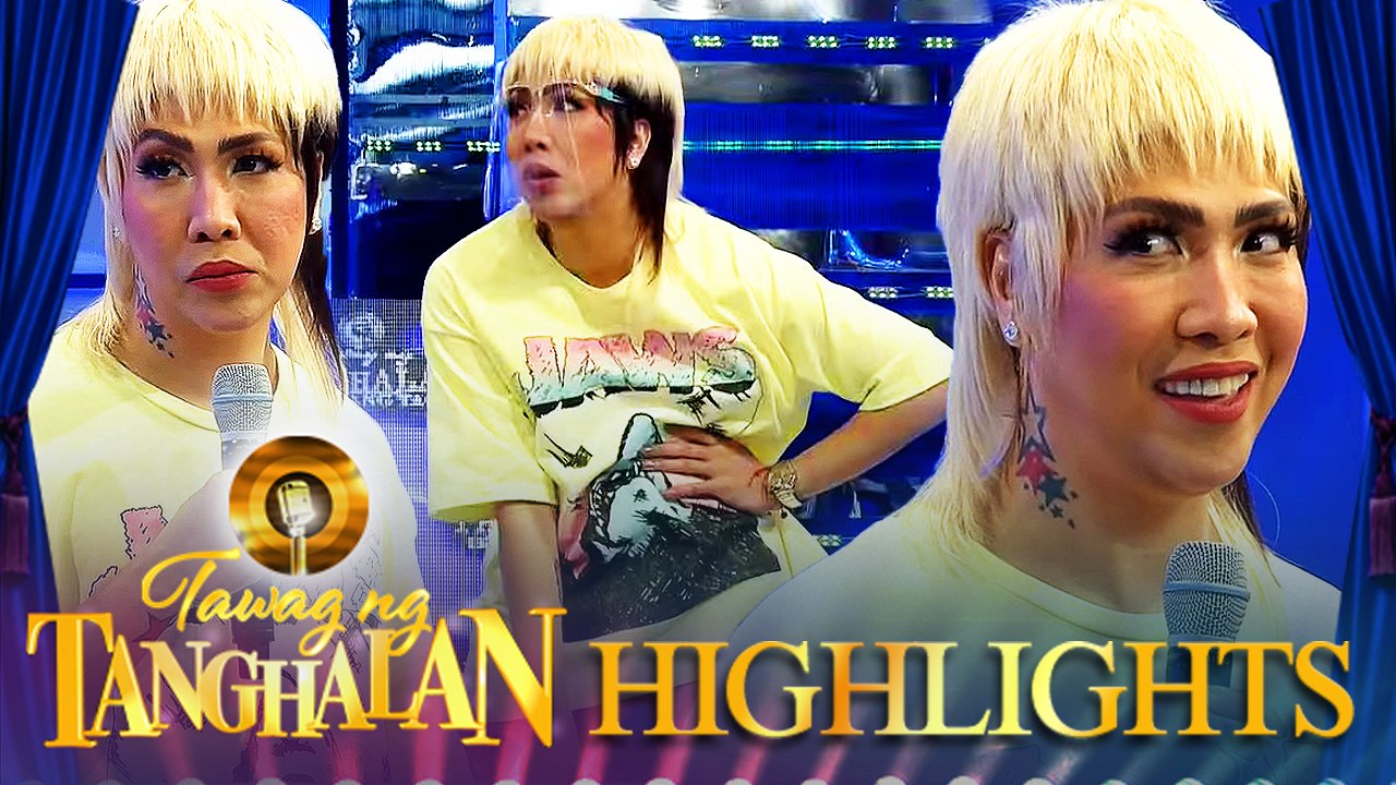 Vice Ganda demonstrates examples of non-verbal...