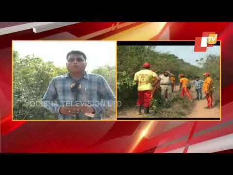 Fire Fighters Manage To Douse Flames At Chandaka-Dampara Forests
