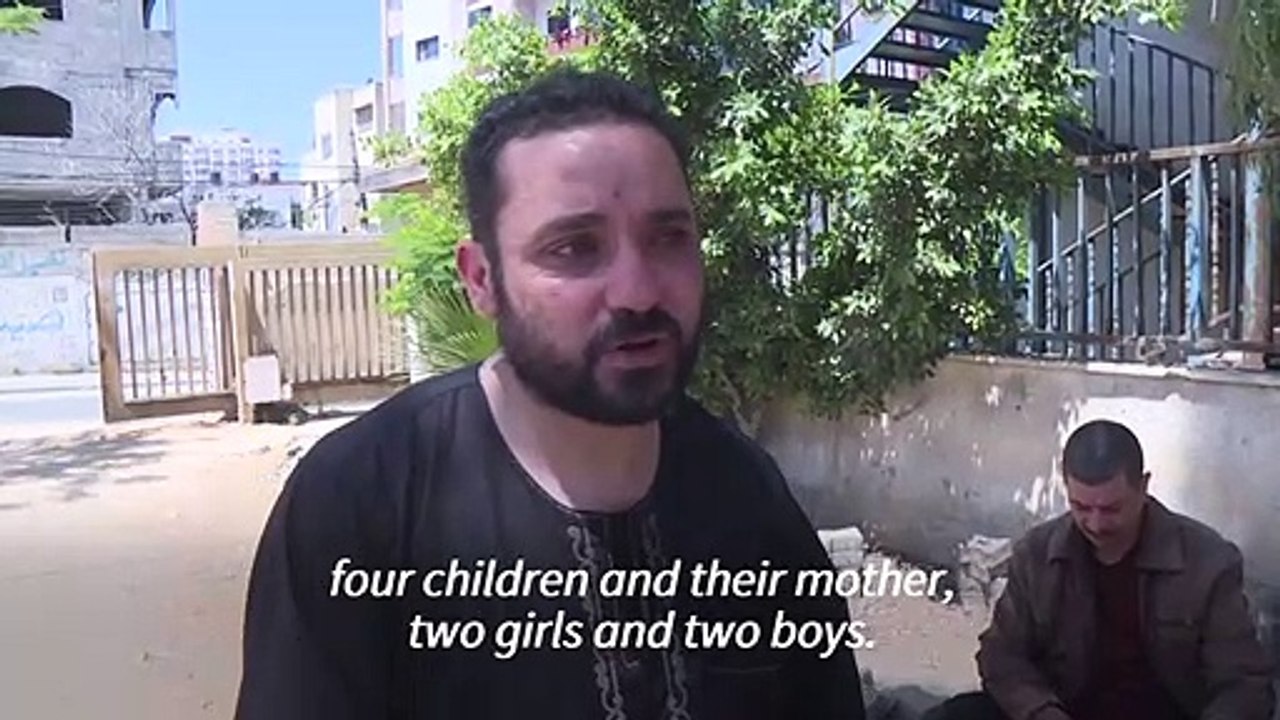 'It's a heinous war': Gaza resident recounts deadly air strike