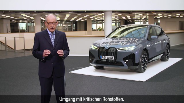 BMW Sustainability - Dr. Andreas Wendt (Member of the Board of Management of BMW AG, Purchasing and Supplier Network)