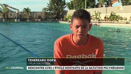 Teherearii étoile montante de la natation et du basket-ball