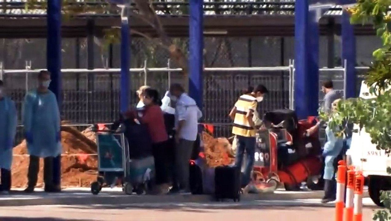 Conflicting test results from first repatriation flight