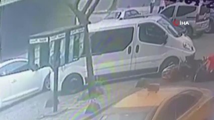 Son dakika 3. sayfa: - Lastik değiştirirken canından oluyordu... O anlar kameralara böyle yansıdı