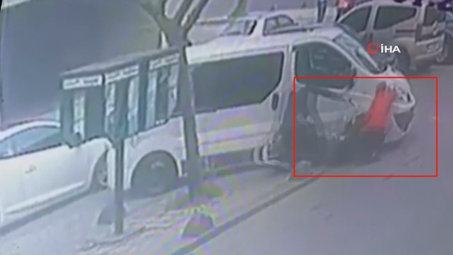 Lastik değiştirirken canından oluyordu