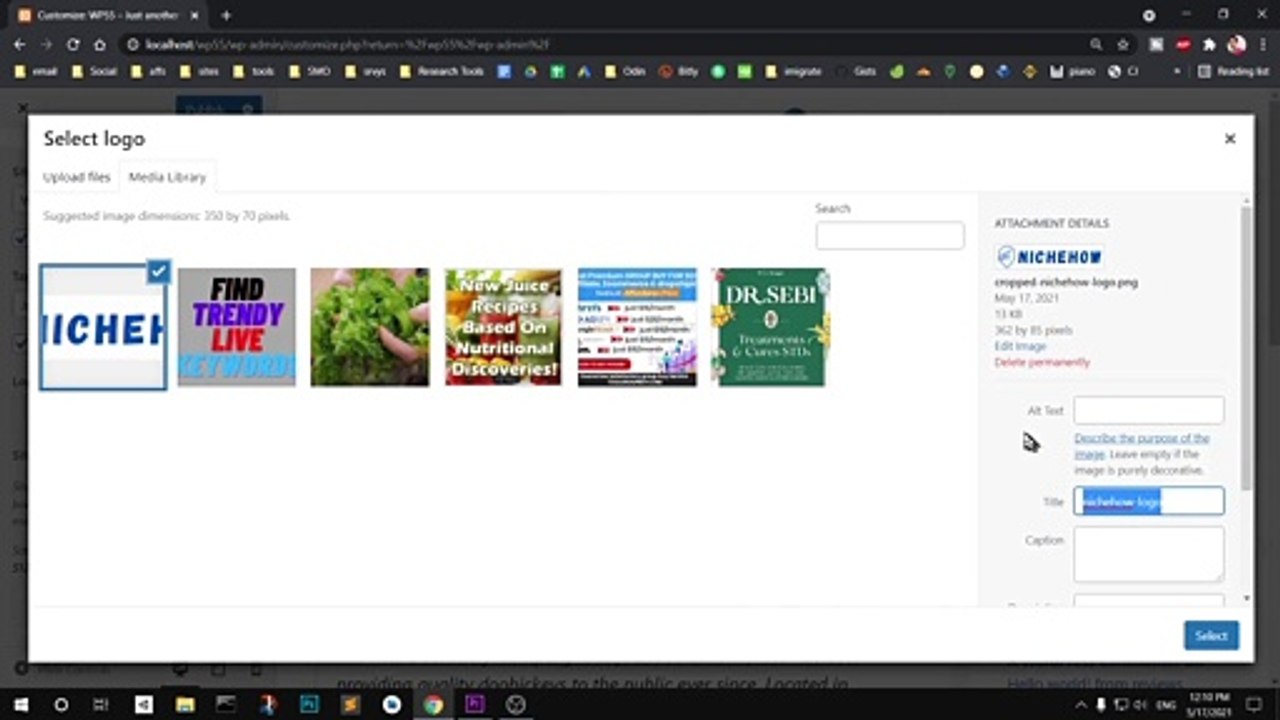 How to Add Logo and Favicon to WordPress Site/blog