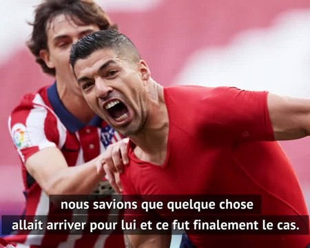 37e j. - Simeone : Je savais que ce n'était pas le moment de remplacer Luis Suarez
